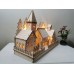 Christmas Village Light up wooden decoration with LED lights
